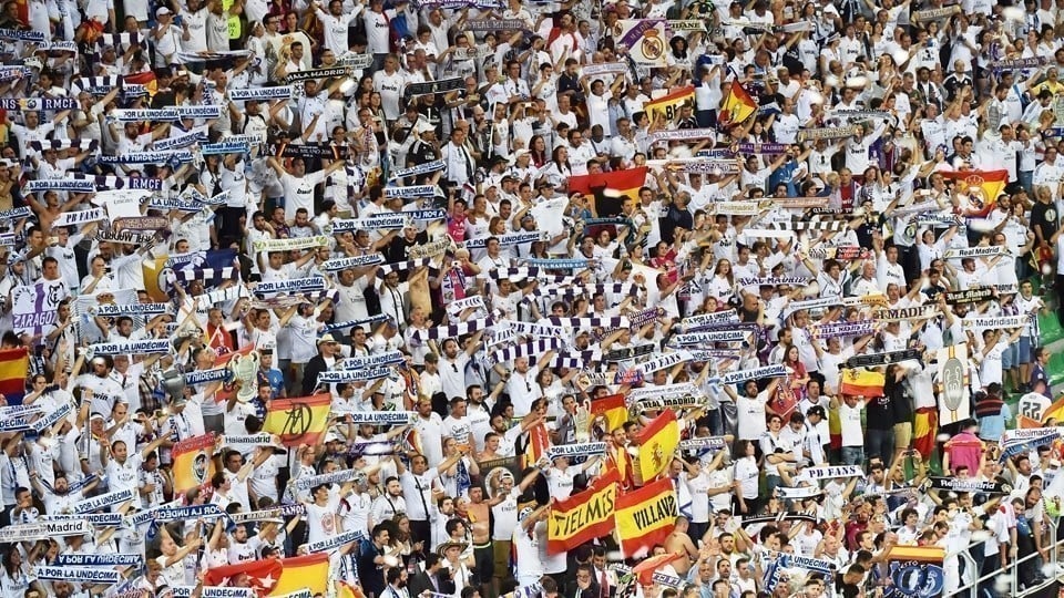 Real Madrid maior torcida de futebol do mundo