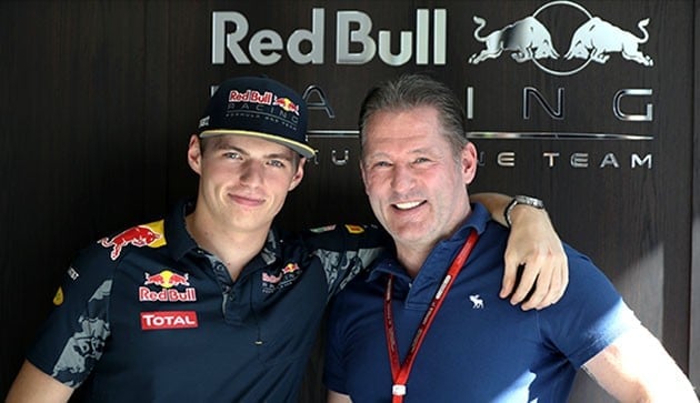 Max Verstappen e pai Jos Verstappen