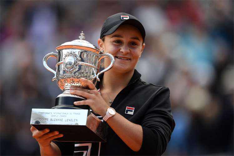Ashleigh Barty campeã de Roland Garros 2019