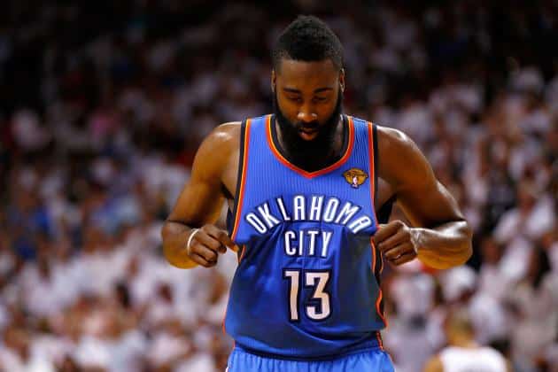 James Harden no Oklahoma City Thunder