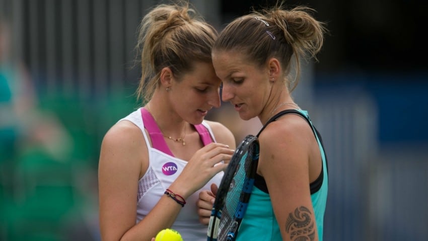 Karolina e Kristyna Pliskova