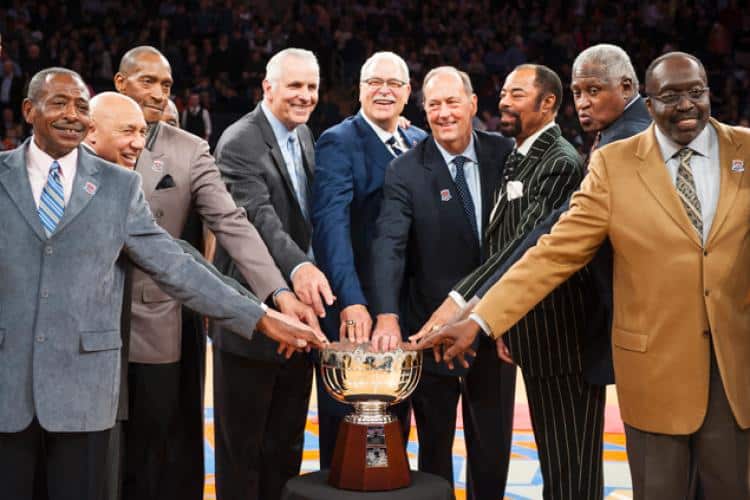 Knicks cerimônia de 40 anos do títulos de 1973