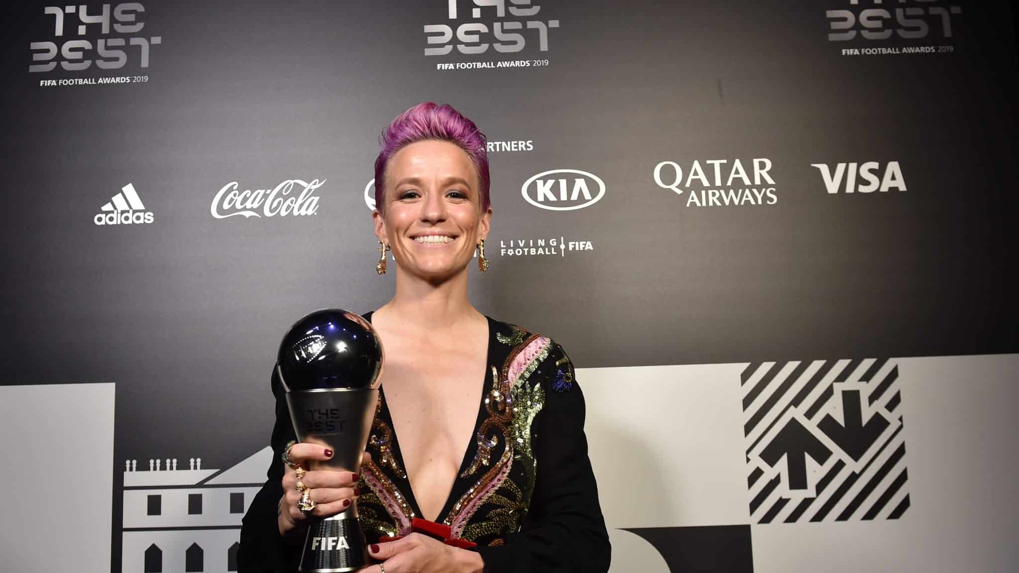 Megan Rapinoe melhor jogadora do mundo 2019