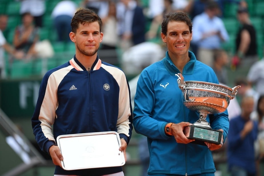Nadal e Thiem em Roland Garros