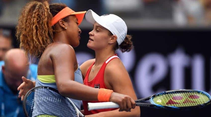 Naomi Osaka e Ashleigh Barty