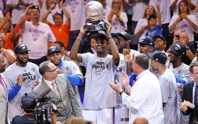 Oklahoma City Thunder campeão da Conferência Oeste em 2012