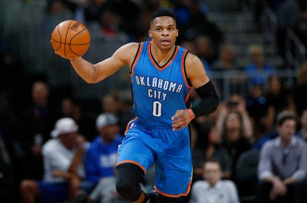 Russell Westbrook no Oklahoma City Thunder