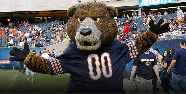 Staley Da Bear mascote do Chicago Bears