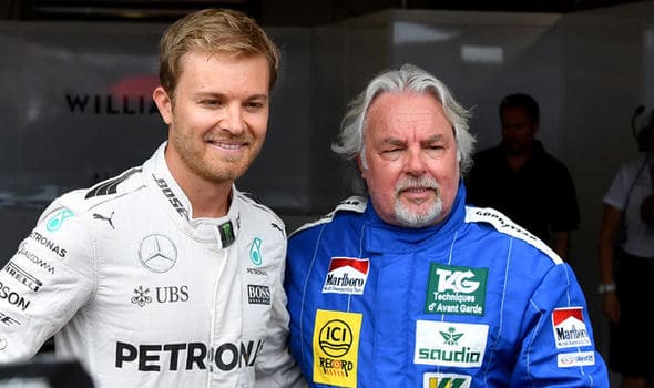Nico e Keke Rosberg filho e pai campeões da F1