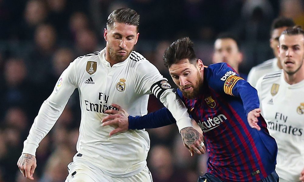 Real Madrid e Barcelona Campeonato Espanhol