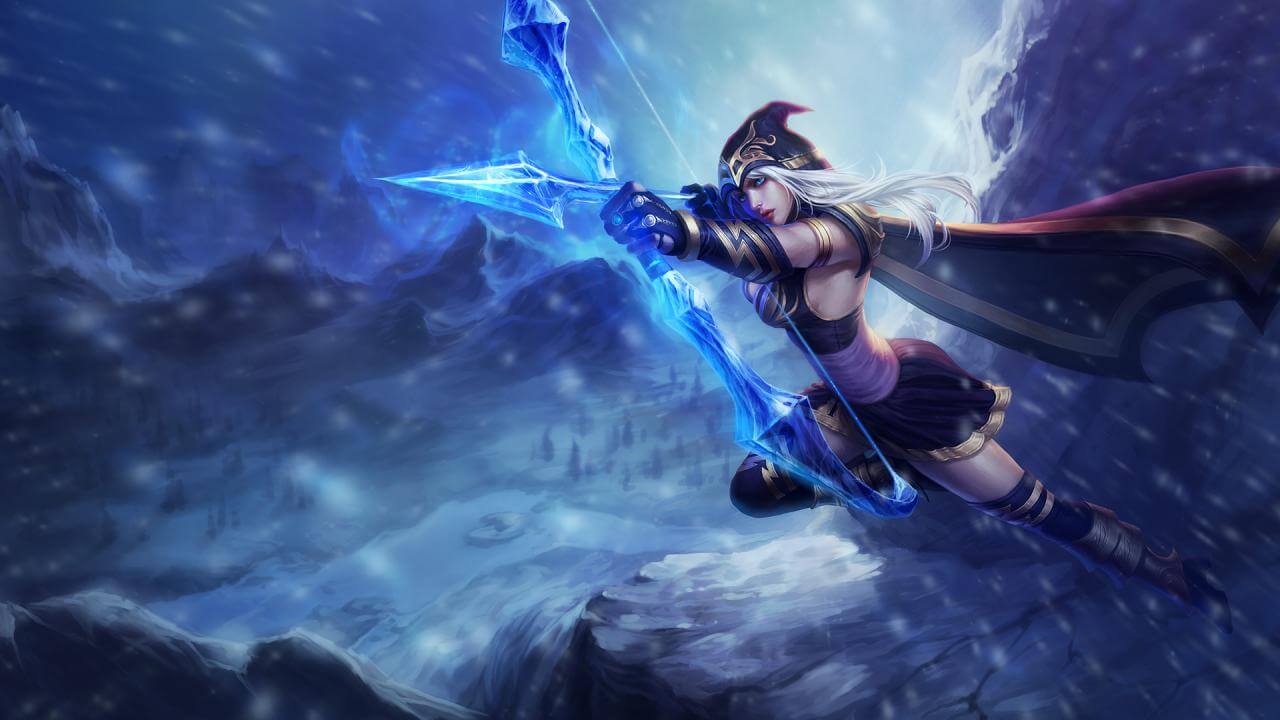 Melhores personagens de LOL Ashe