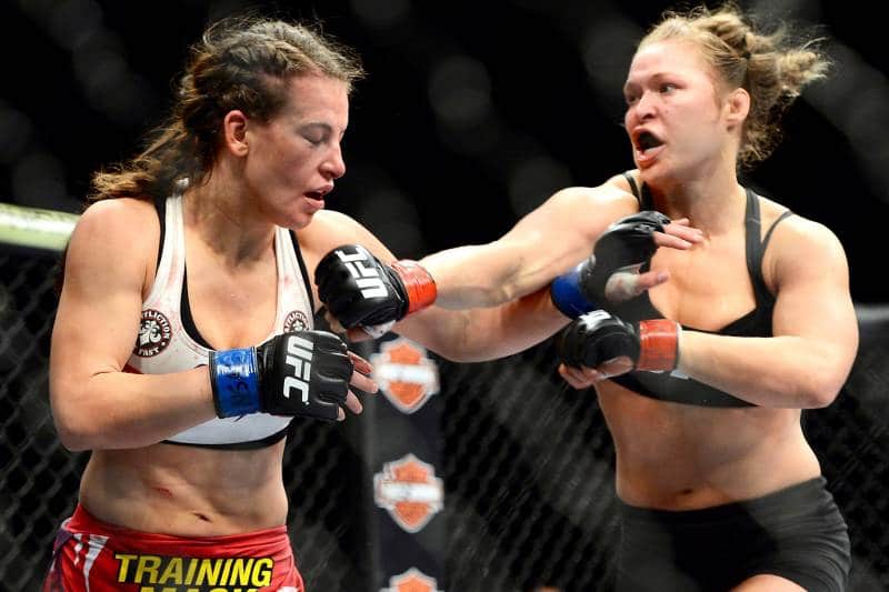 Ronda Rousey Miesha Tate