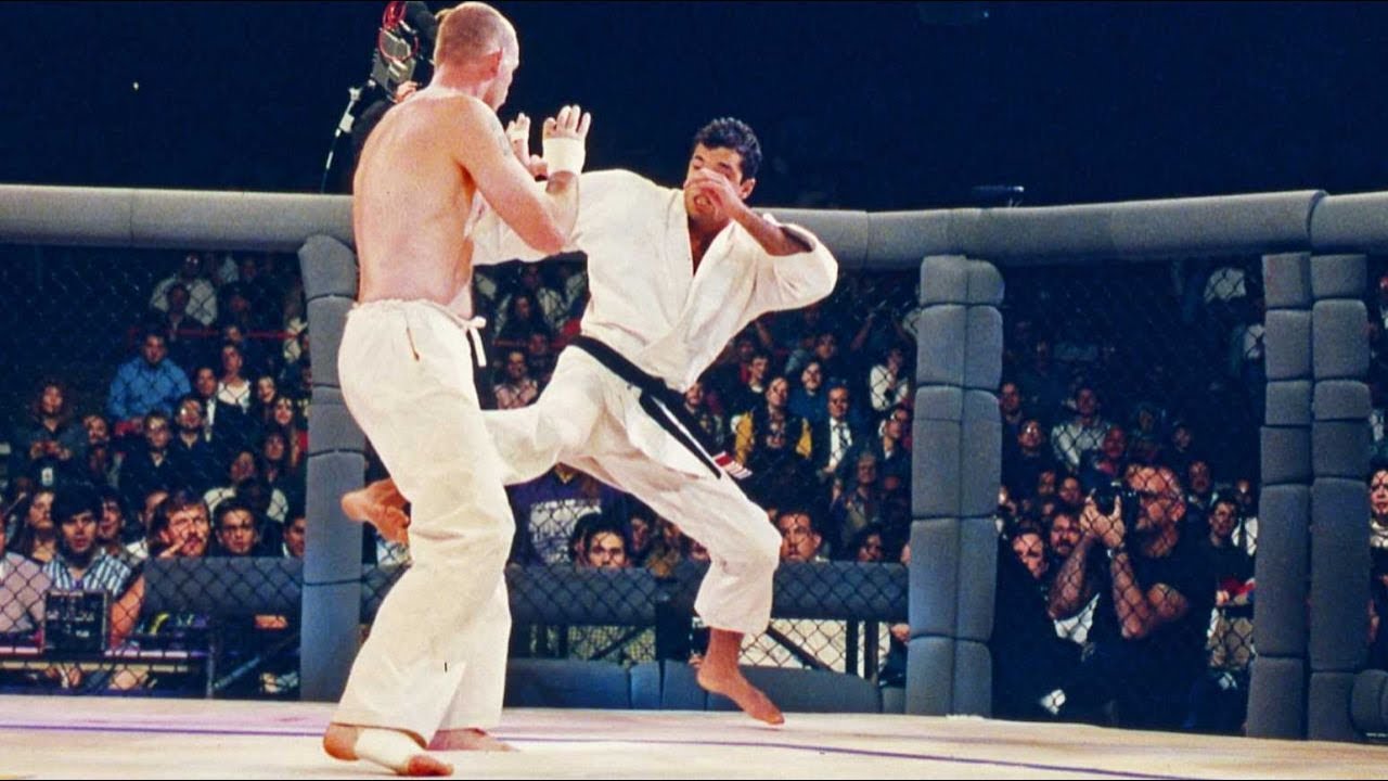 Royce Gracie campeão do UFC 1