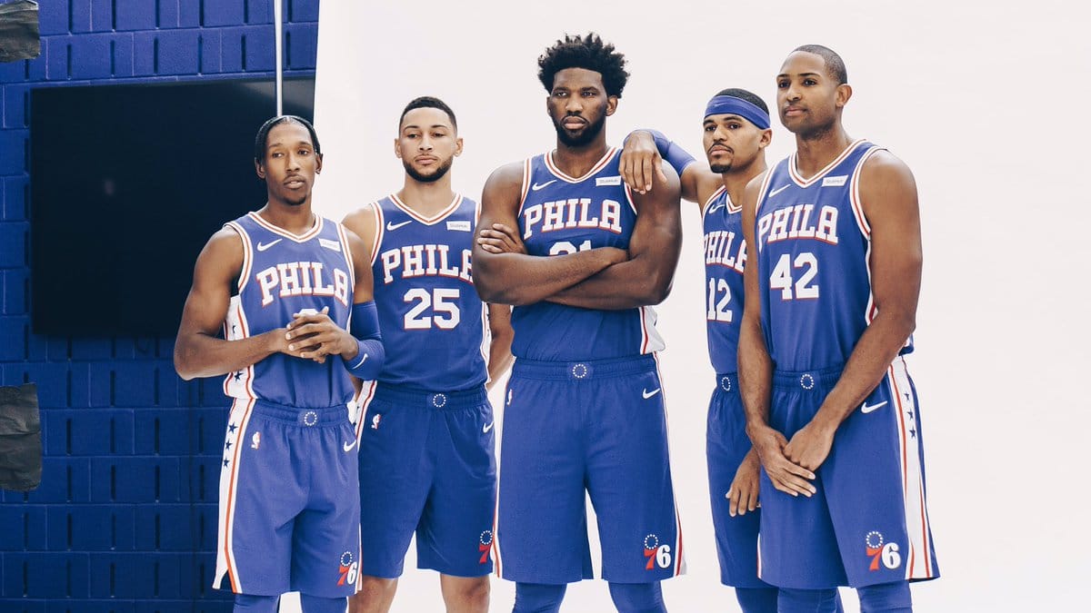 Camisa do Philadelphia 76ers 2019/2020