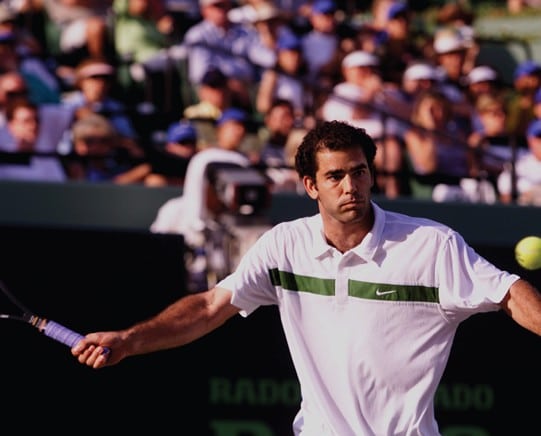 Empunhadura Continental Pete Sampras