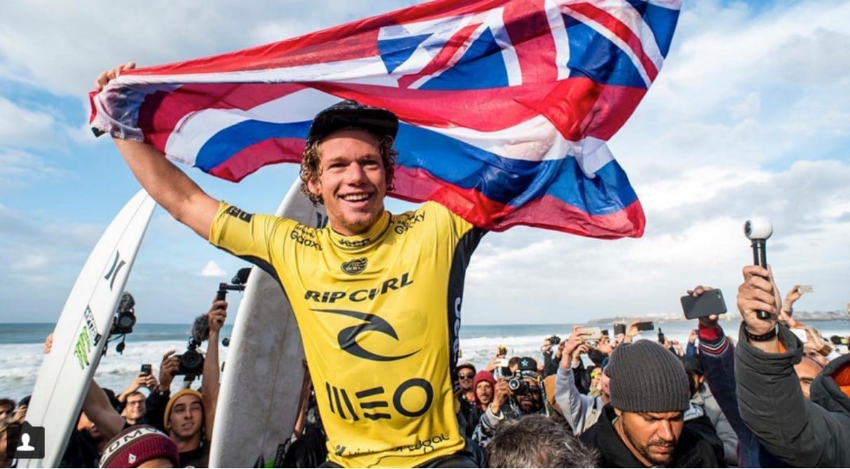 John John Florence bicampeão mundial de surf