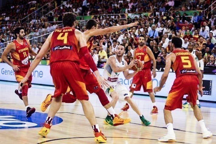 Marcação pressão no basquete