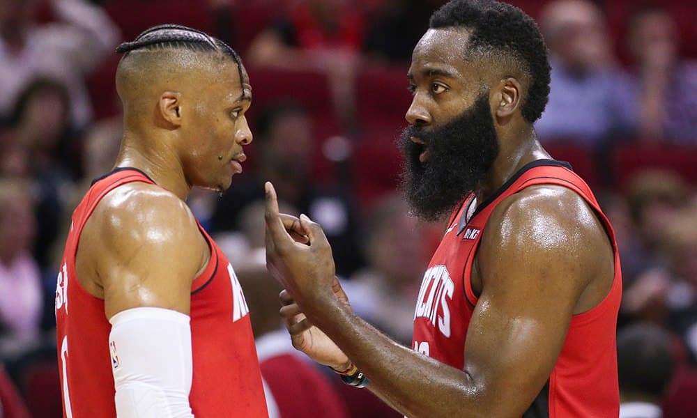 SporTV Play NBA Russell Westbrook e James Harden no Houston Rockets