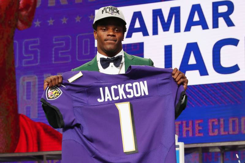 Lamar Jackson draft na NFL
