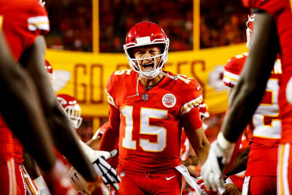 Patrick Mahomes quarterback do Kansas City Chiefs na NFL