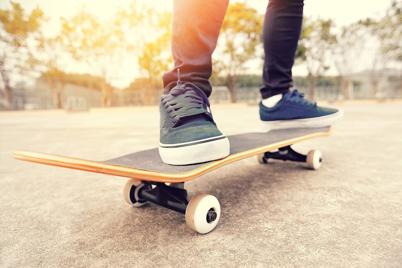Tamanho do Shape de skate