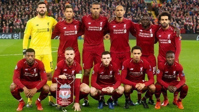 Time do Liverpool 2019/2020