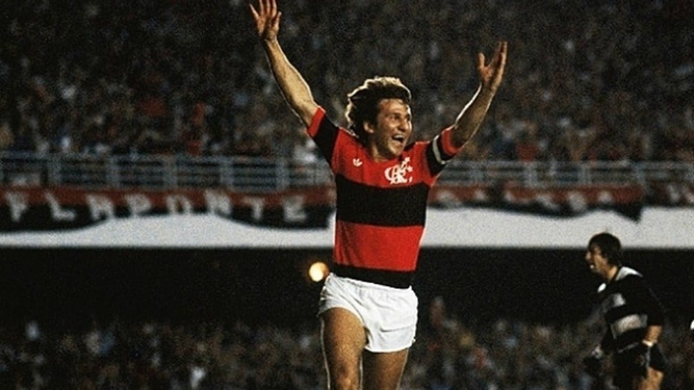 Zico maior jogador da história do Flamengo