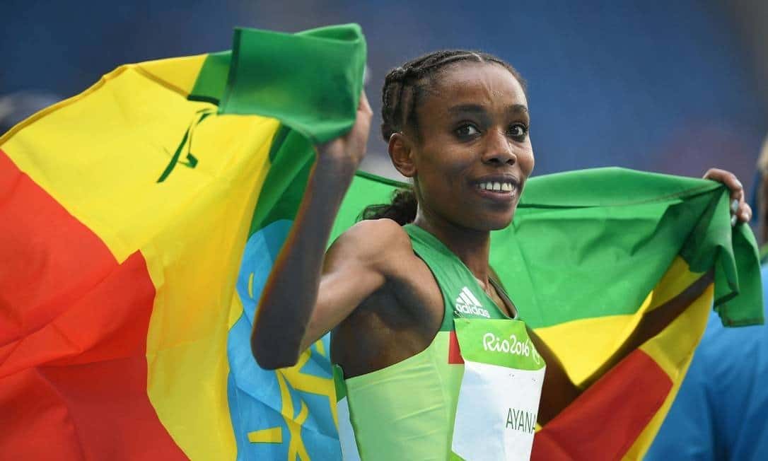 Almaz Ayana recordista mundial dos 10 mil metros