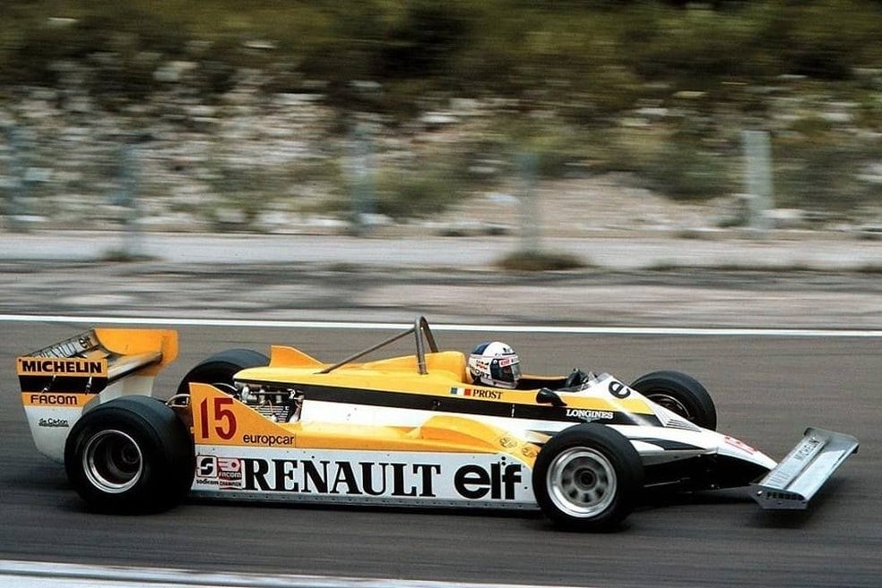 Alain Prost na Renault
