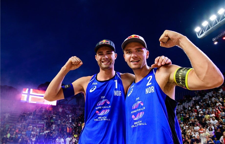 Noruegueses Anders Mol e Christian Sorum foram bicampeões do Circuito Mundial em 2018 e 2019