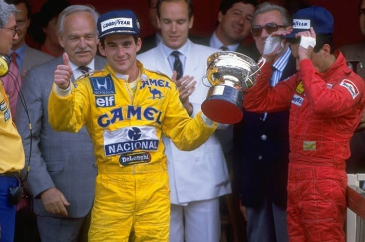 Ayrton Senna maior vencedor do GP de Mônaco