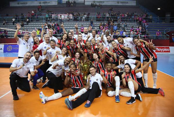 José Roberto Guimarães campeão paulista com o São Paulo/Barueri 2019