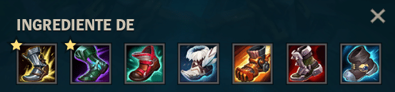 botas do lol