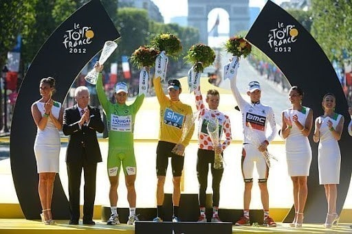 Camisas da Volta da França ou Tour de France