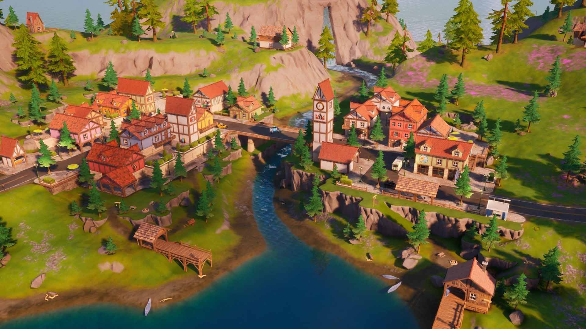 cidade da cordilheira fortnite