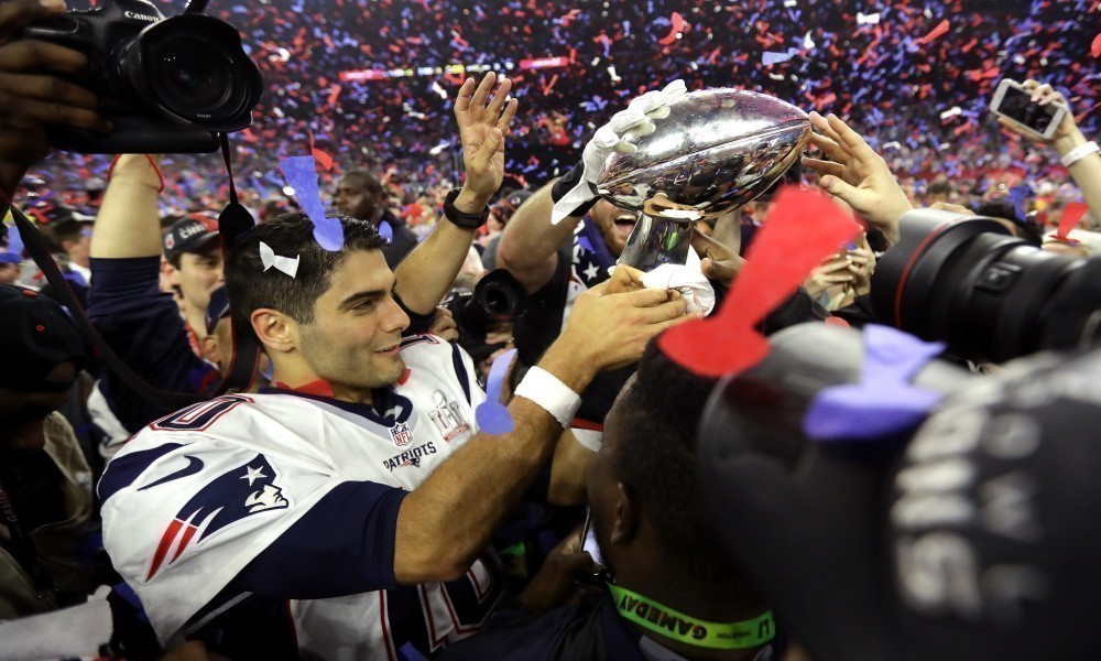 Jimmy Garoppolo campeão do Super Bowl