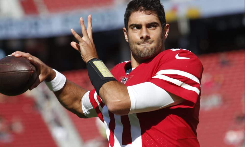 Jimmy Garoppolo quarterback do San Francisco 49ers