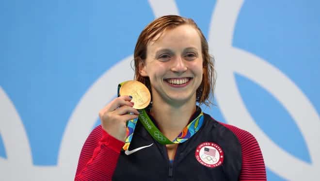 Nadadora Katie Ledecky