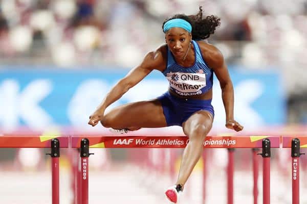 Kendra Harrison recordista dos 100 metros com barreiras