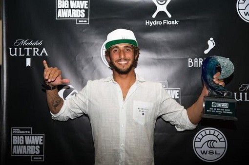 Lucas Chianca surfista de ondas gigantes