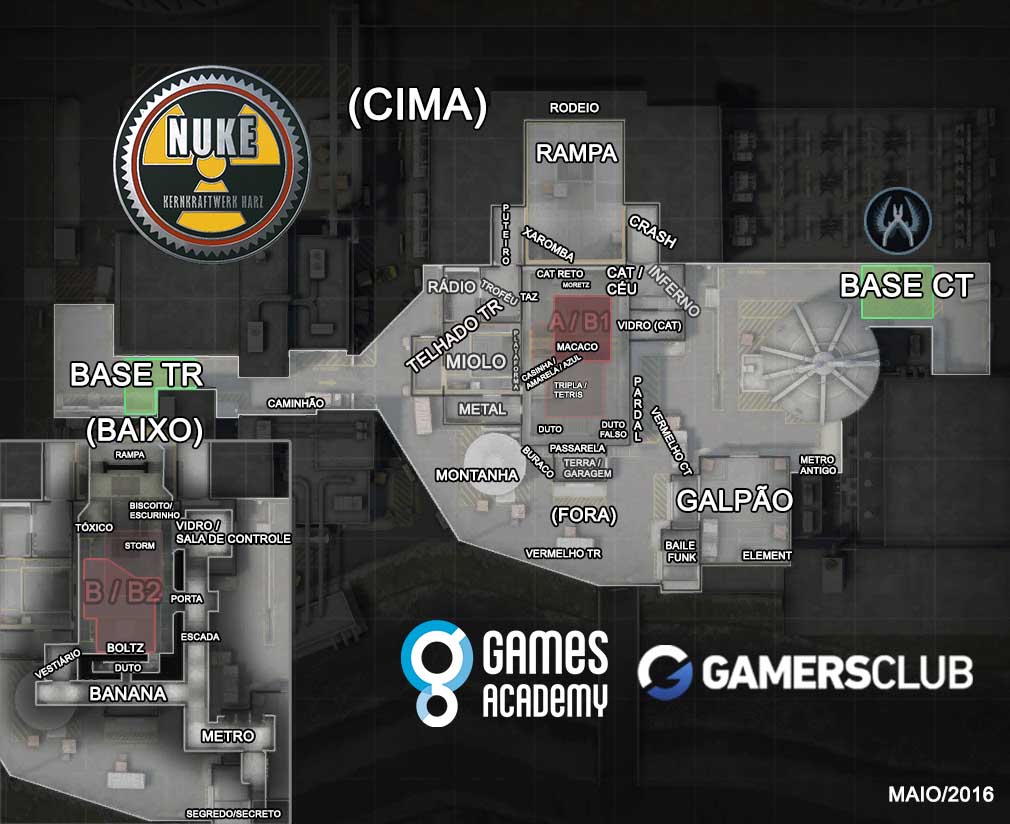 posições csgo nuke