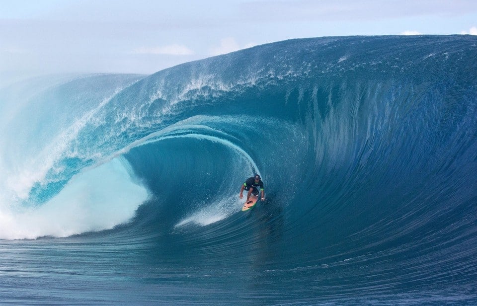 Teahupoo local de ondas gigantes