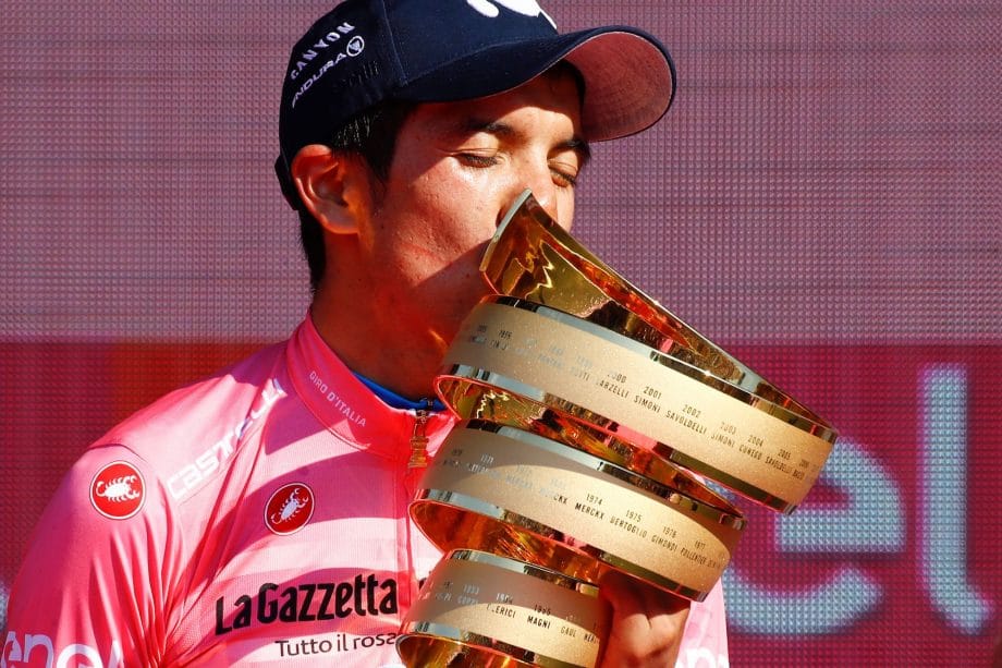 Camisa Rosa do Giro DItalia