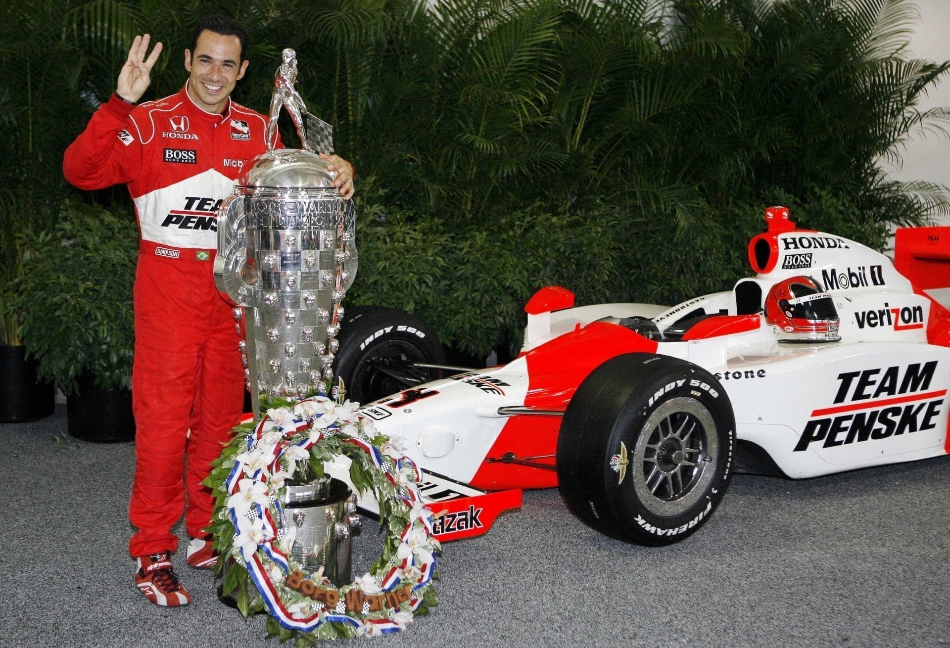 Helio Castroneves vencedor das 500 Milhas de Indianápolis