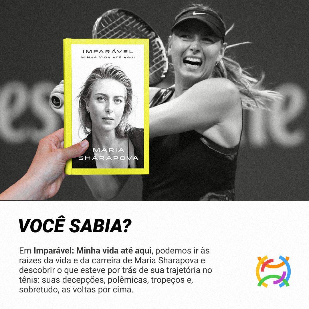 Livro de Maria Sharapova