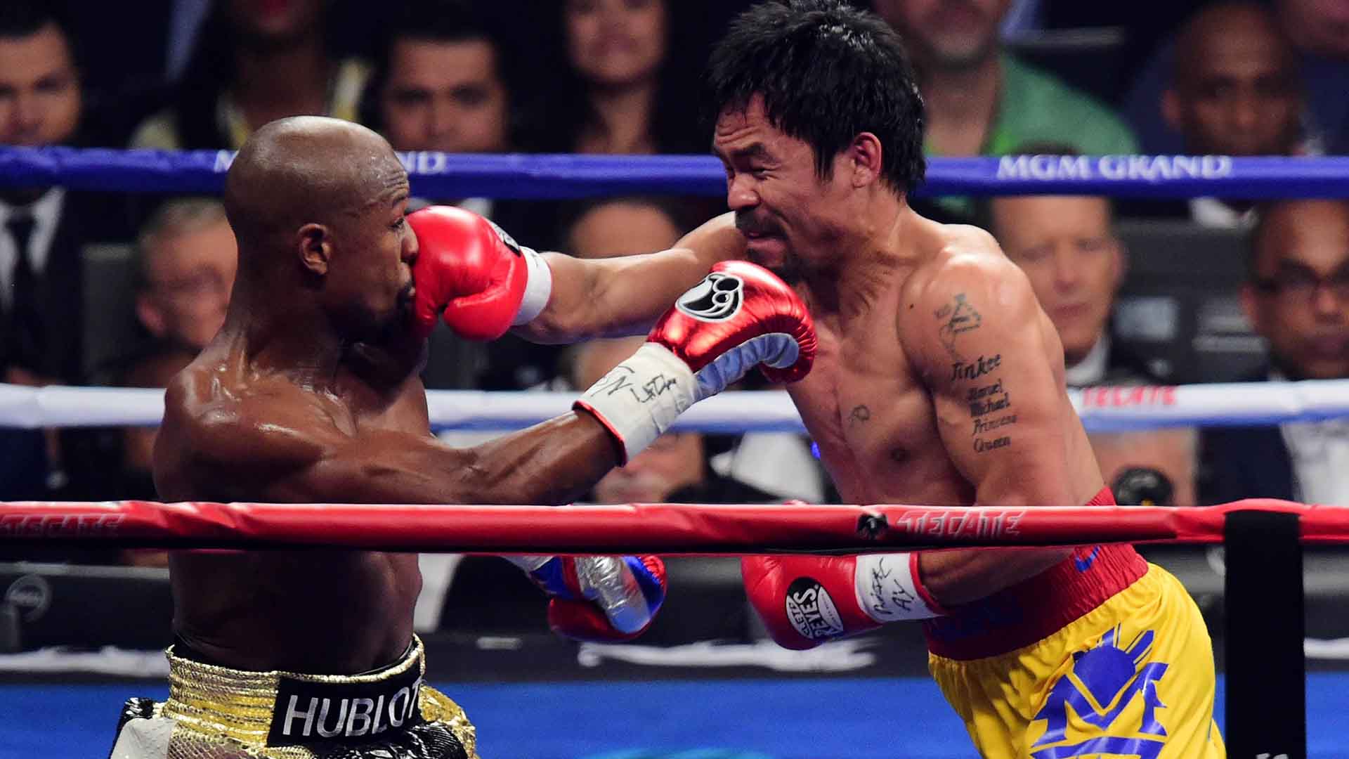 melhores lutas de todos os tempos Floyd Mayweather x Manny Pacquiao