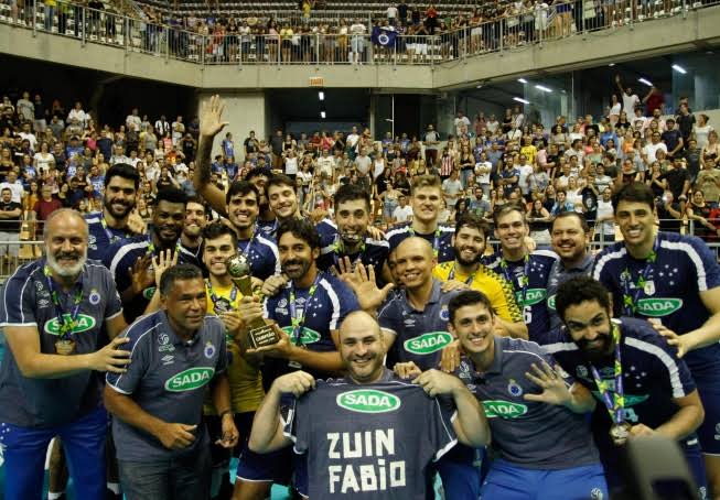 Sada Cruzeiro campeão da Copa Brasil de Vôlei Masculino