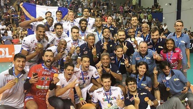 Taubaté tem dois títulos da Copa Brasil de Vôlei Masculino