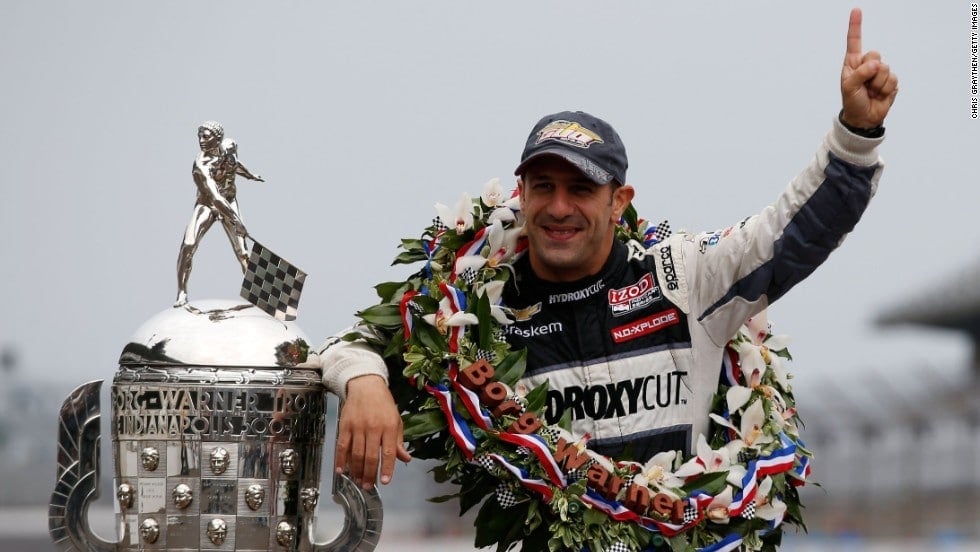 Tony Kanaan vitória nas 500 Milhas de Indianápolis em 2013