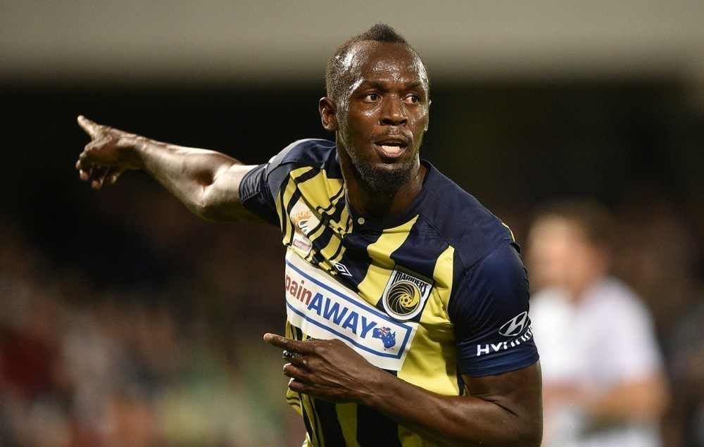 Usain Bolt no futebol